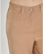 Pantalon Phoebila noisette