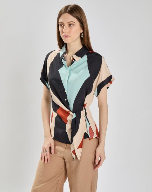 Chemise Kayna mogali noir