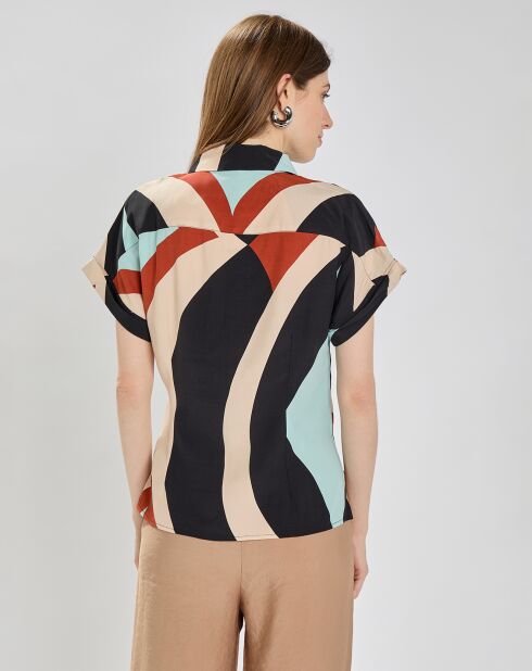 Chemise Kayna mogali noir