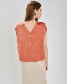 T-Shirt Kasiope terracotta