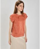 T-Shirt Kasiope terracotta