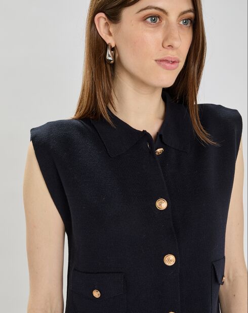 Cardigan Levamaya marine