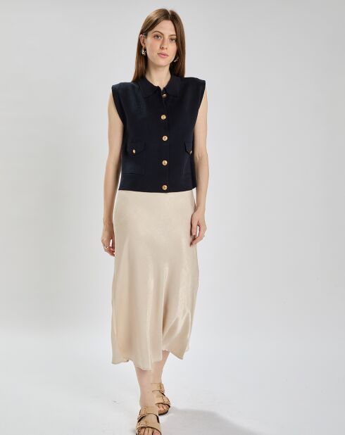 Cardigan Levamaya marine