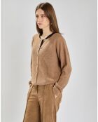 Cardigan Laramim camel