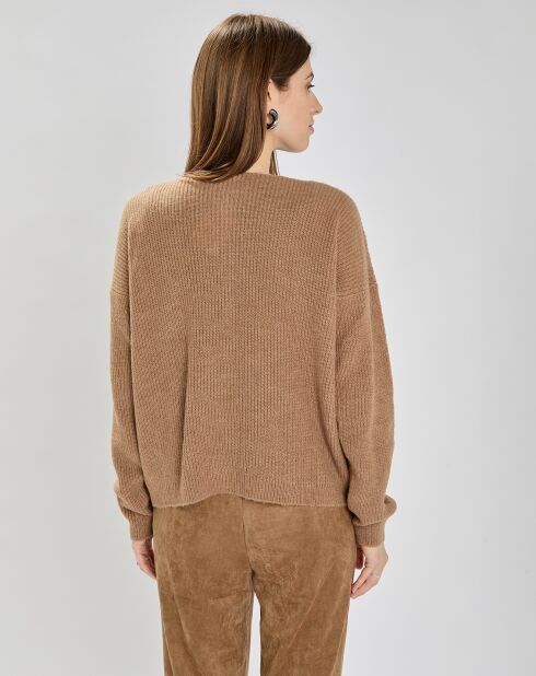 Cardigan Laramim camel
