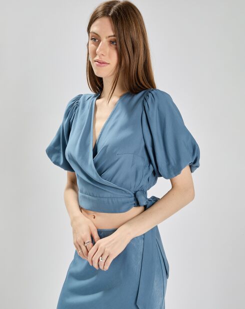 Blouse Koma azur