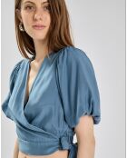 Blouse Koma azur
