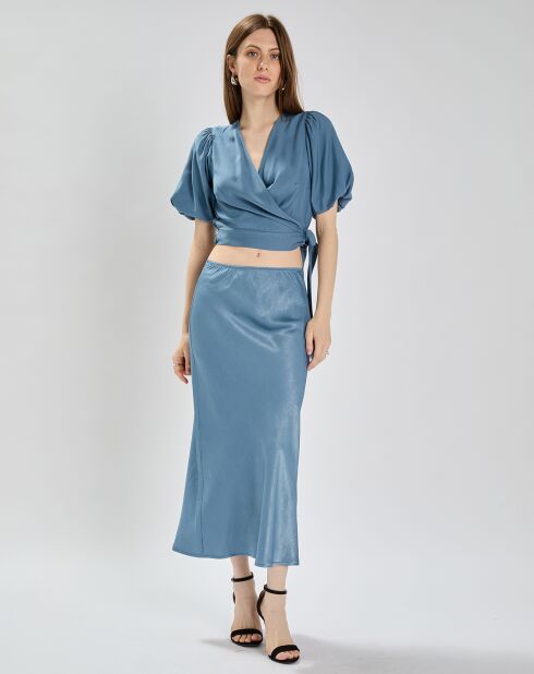 Blouse Koma azur