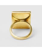 Bague Rainbow doré rose