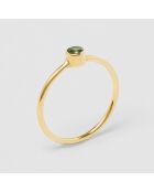 Bague Mini doré vert