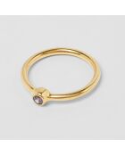 Bague Mini doré rose