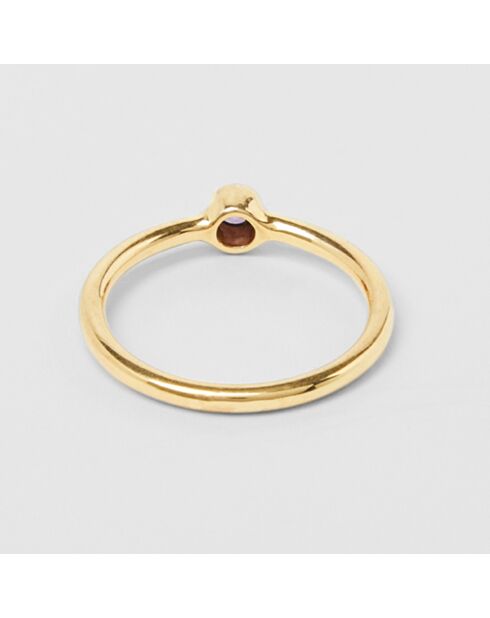 Bague Mini doré rose