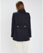 Manteau en Laine mélangée Marc nuit