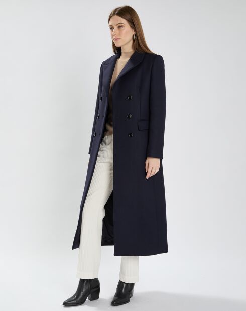 Manteau en Laine mélangée Marzia nocturne