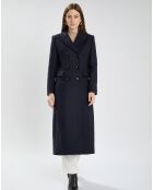 Manteau en Laine mélangée Marzia nocturne
