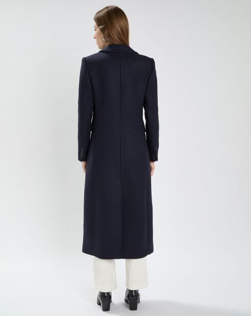 Manteau en Laine mélangée Marzia nocturne