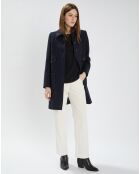 Manteau en Laine mélangée Maja nocturne