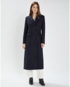 Manteau en Laine mélangée Marzia nuit