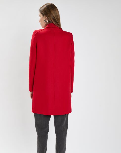 Manteau en Laine mélangée Maja rouge