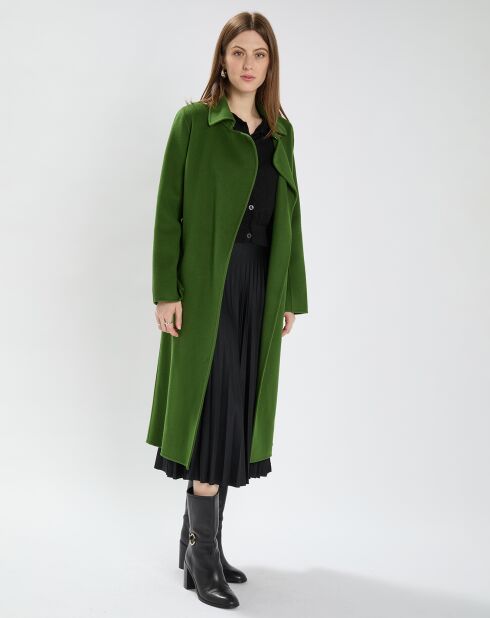 Manteau en Laine mélangée Mandy cactus