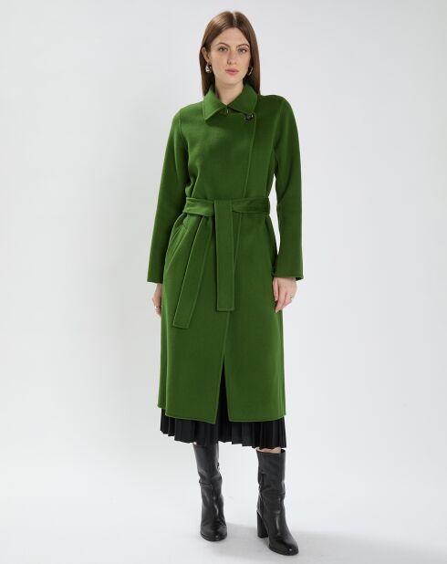 Manteau en Laine mélangée Mandy cactus