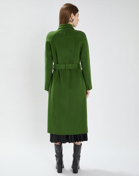 Manteau en Laine mélangée Mandy cactus