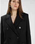 Manteau en Laine mélangée Marcus noir