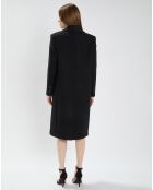Manteau en Laine mélangée Marcus noir