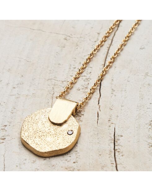 Collier John doré