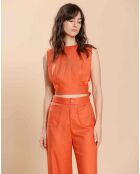 Top Laurence orange