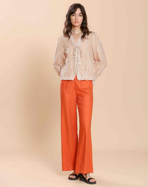 Blouse Marion camel