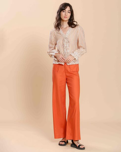 Blouse Marion camel