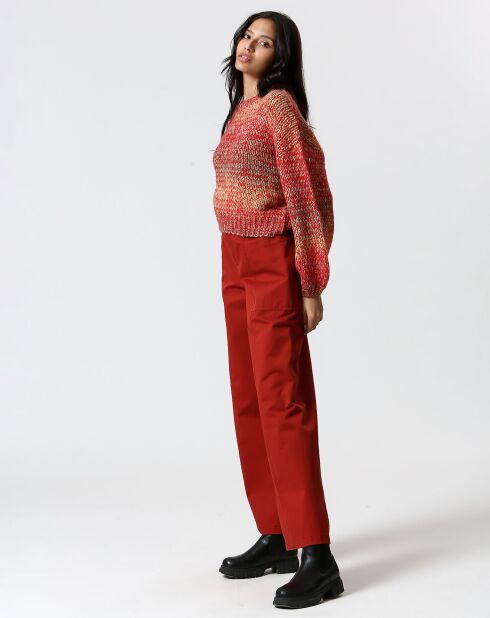 Pull Jade rouge