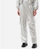 Pantalon Eminem argenté
