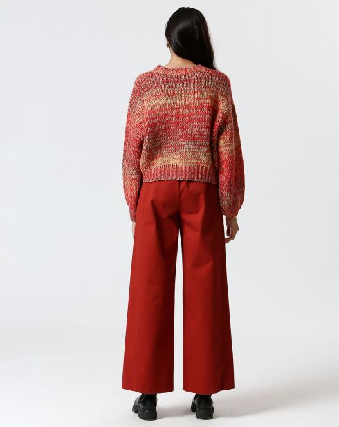 Pull Jade rouge