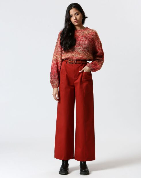 Pull Jade rouge