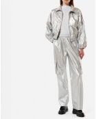 Pantalon Eminem argenté