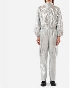 Pantalon Eminem argenté