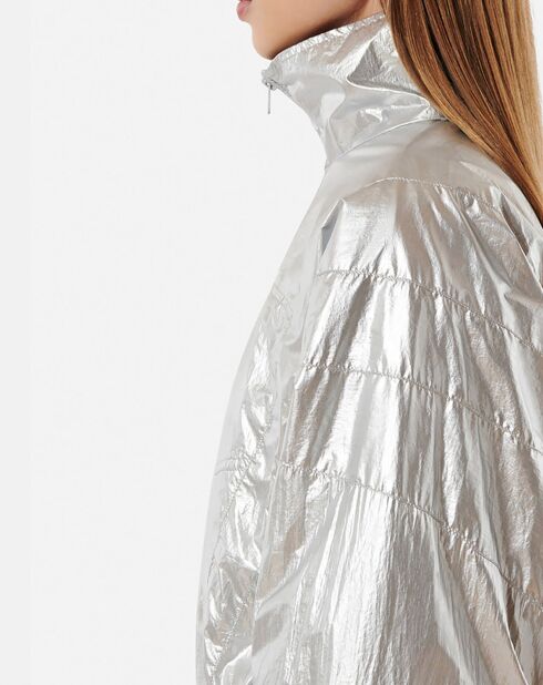 Veste Eminem argentée