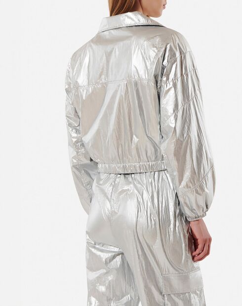 Veste Eminem argentée
