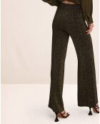 Pantalon Grease doré