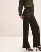 Pantalon Grease doré