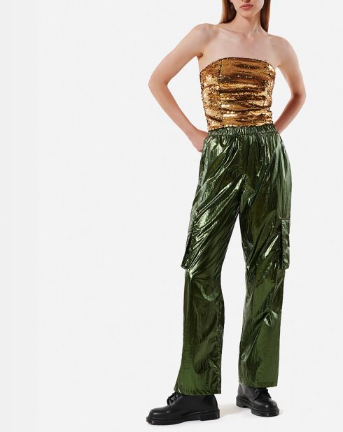 Pantalon Eminem vert canard