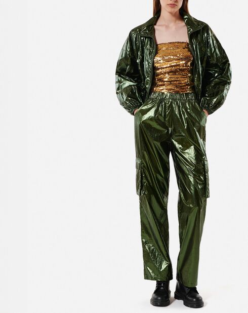 Pantalon Eminem vert canard