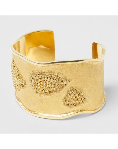 Bracelet Lorine doré mat