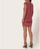 Wüstenrosafarbenes Diva Kurzkleid