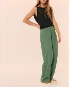 Pantalon Bill vert pétrole