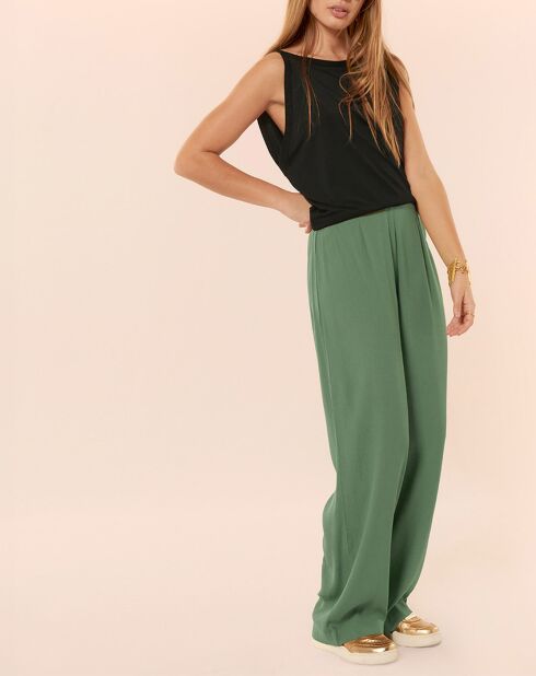 Petrolgroene broek van Bill