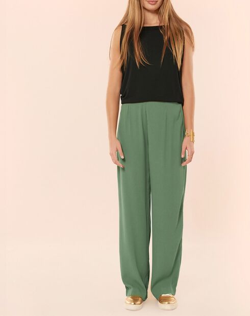 Petrolgroene broek van Bill