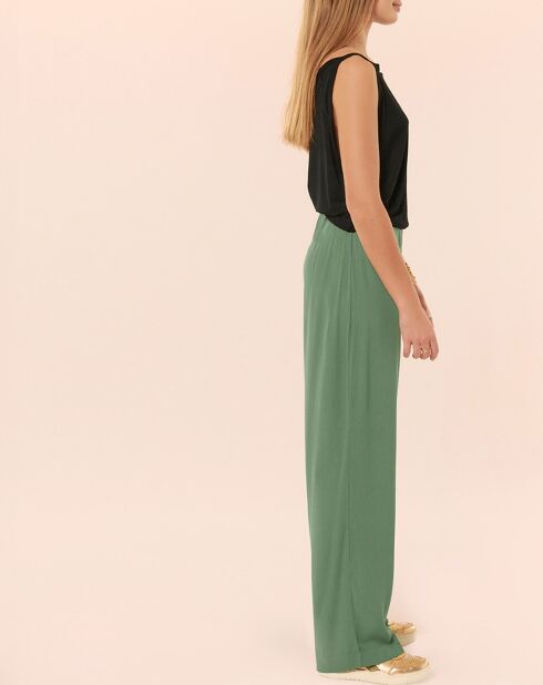 Petrolgroene broek van Bill